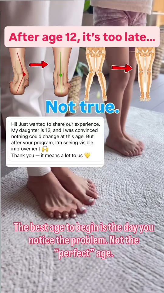 Standing feet close-up: screenshot from the supplied demonstration at 0:09