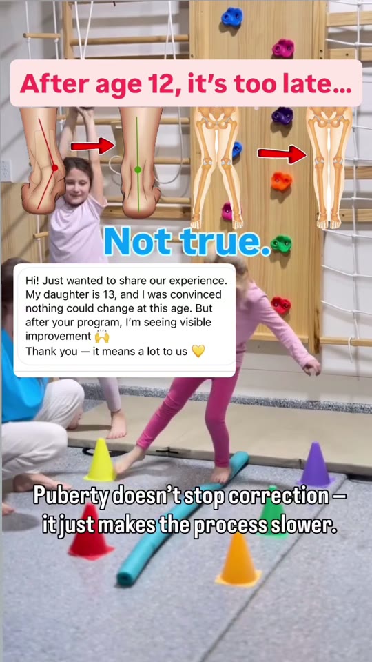 Sideways foot reaches beside a floor rail: screenshot from the supplied demonstration at 0:05